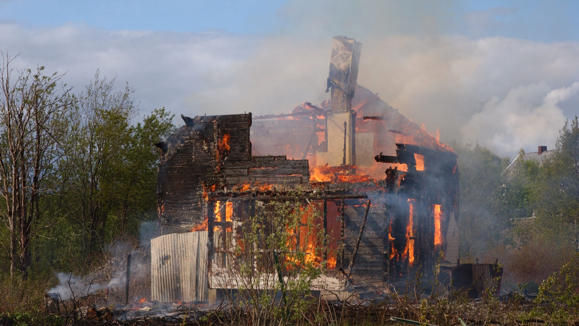 Feu de forêt : indemnisation de l’assurance habitation