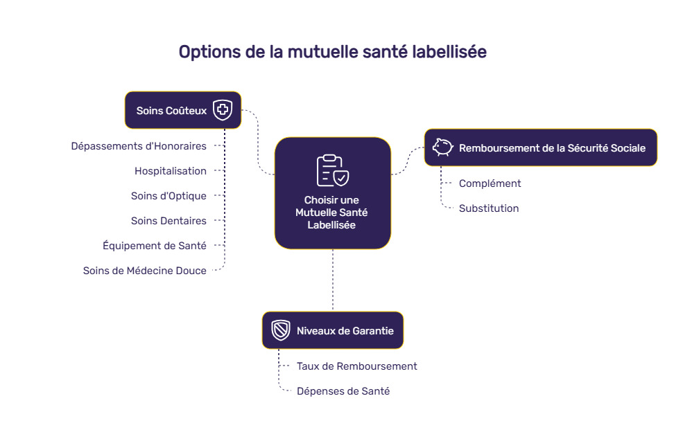 infographie mutuelle labellisée