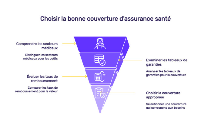 infographie remboursement médecin secteur 1 ou 2