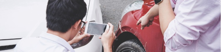 Accident avec une voiture sans permis