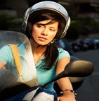 Scooter étudiant